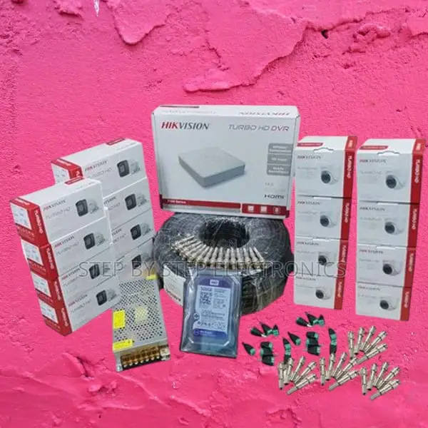 Hikvision Full Hd 2mp CCTV Kit – 16 Cameras With Smartphone Viewing