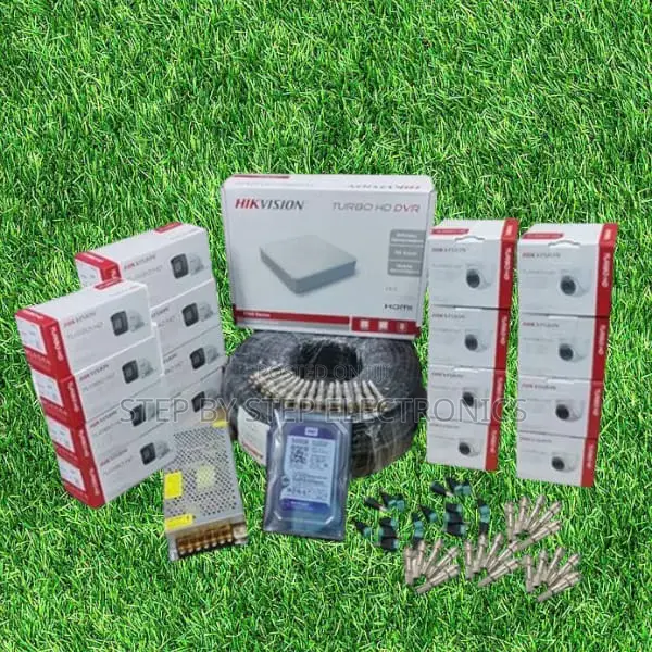 16 Hikvision 1080p Full Hd CCTV Cameras Full System Kit - Best Price