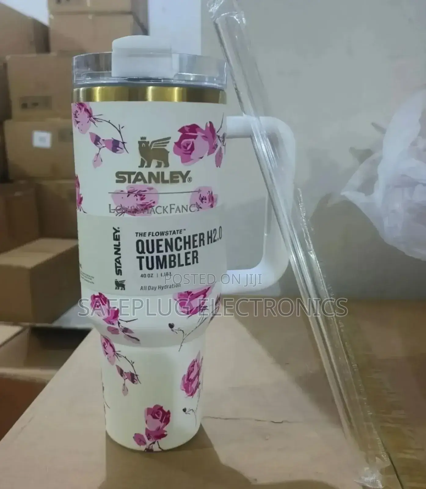 1.2 Litres Travel Tumbler, Insulated Vacuum With Straw Topper