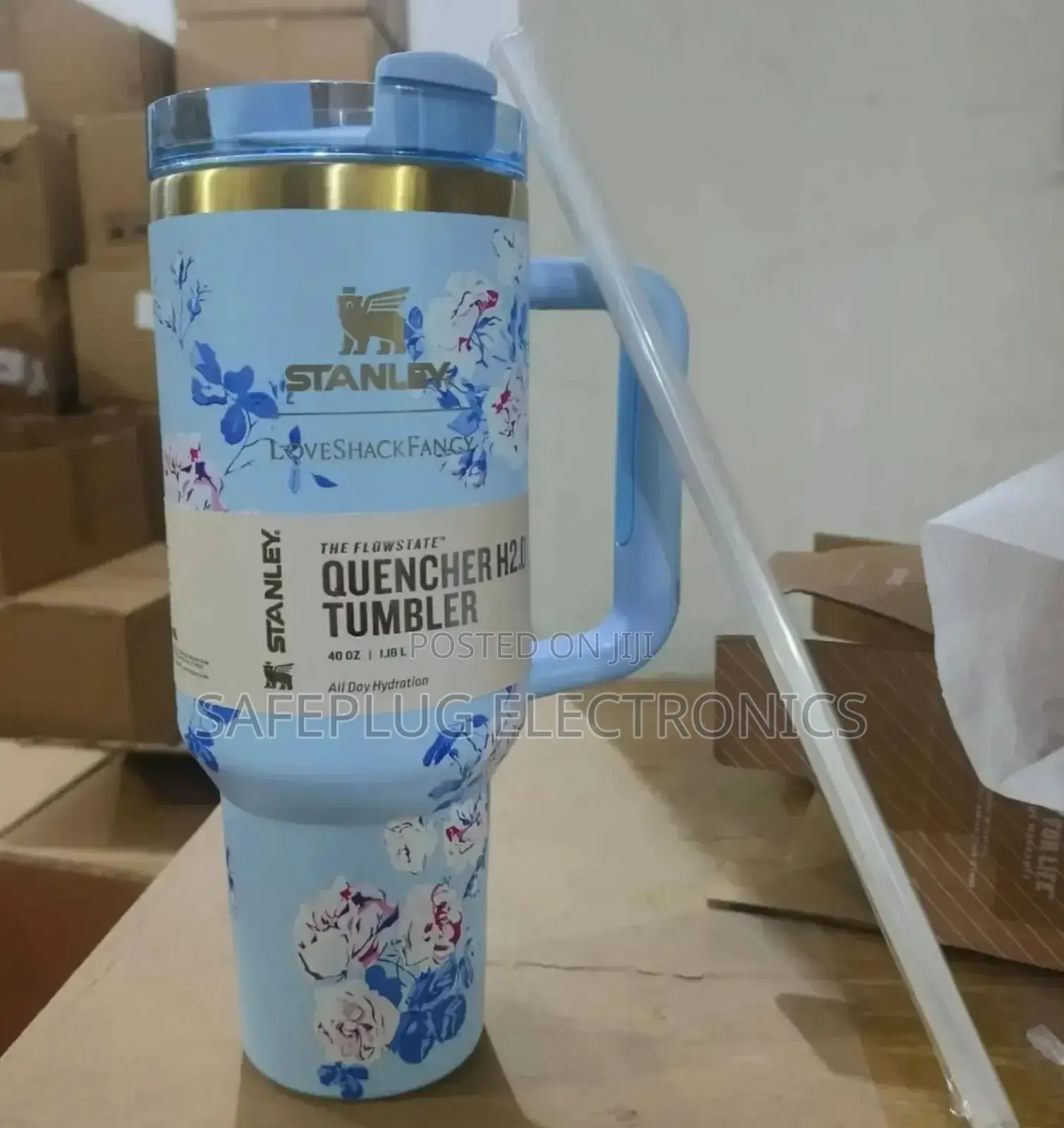 1.2 Litres Travel Tumbler, Insulated Vacuum With Straw Topper
