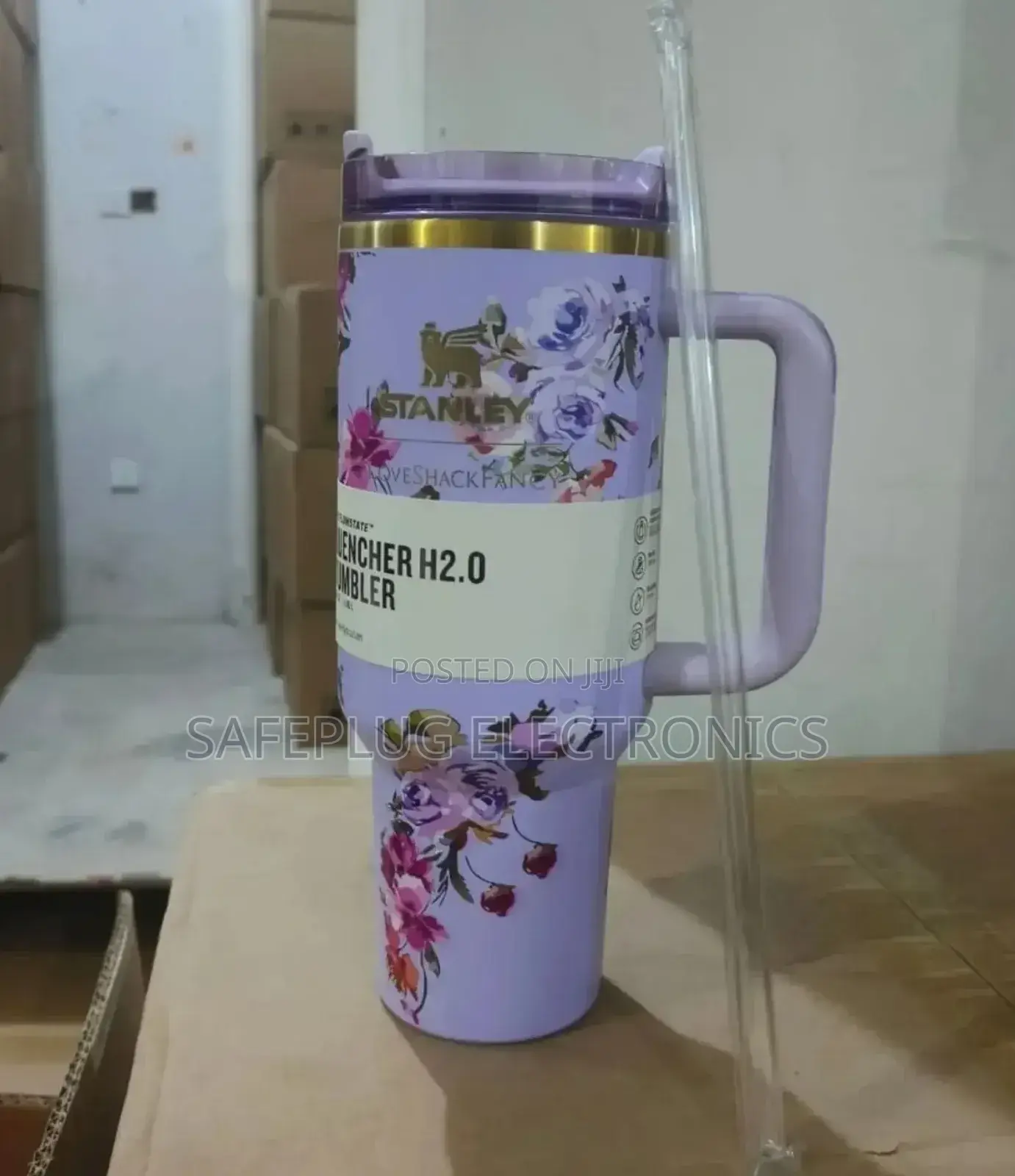 1.2 Litres Travel Tumbler, Insulated Vacuum With Straw Topper