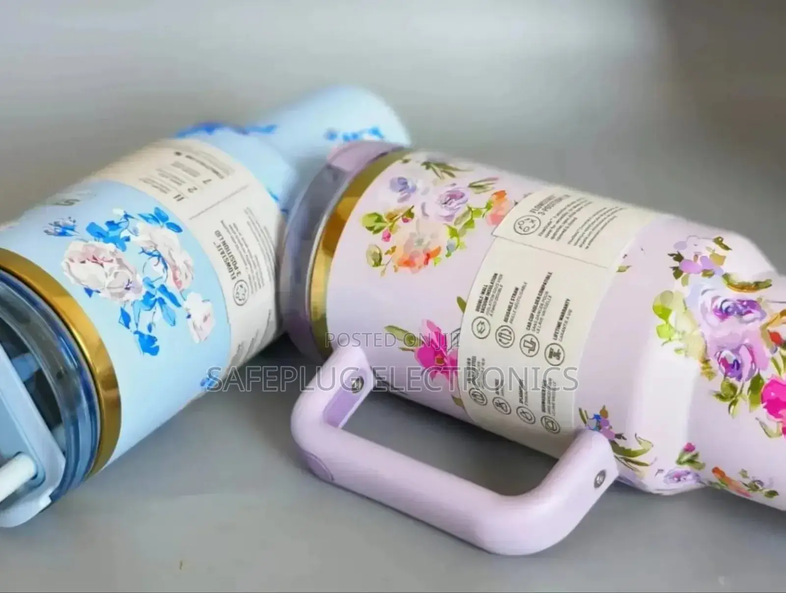 1.2 Litres Travel Tumbler, Insulated Vacuum With Straw Topper