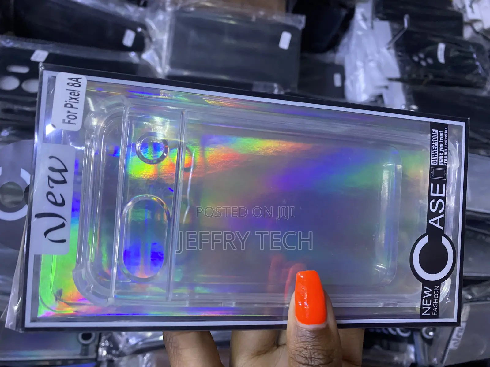 Fntcase for Google-Pixel 8a Anti Yellowing Clear Case