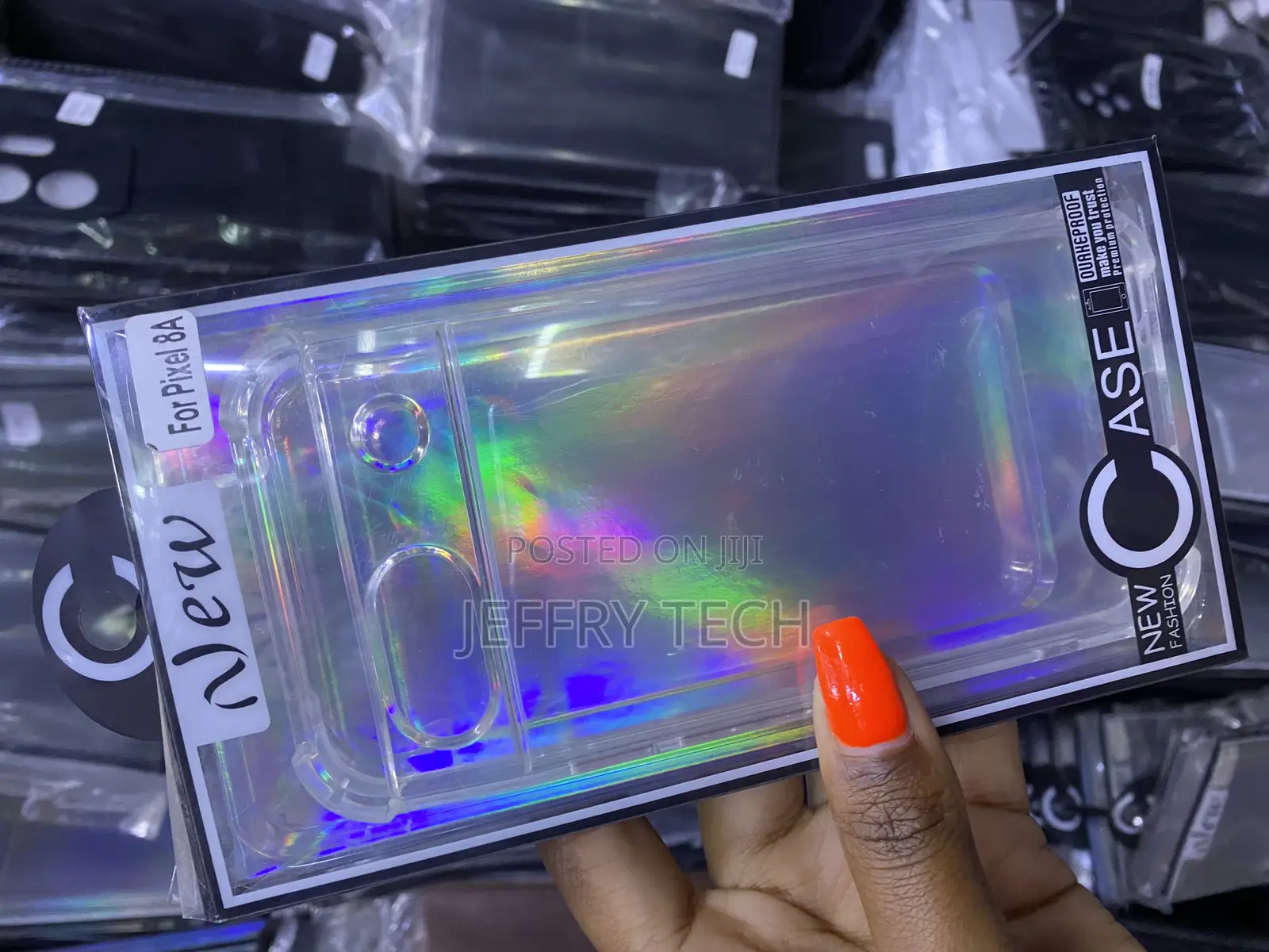 Fntcase for Google-Pixel 8a Anti Yellowing Clear Case