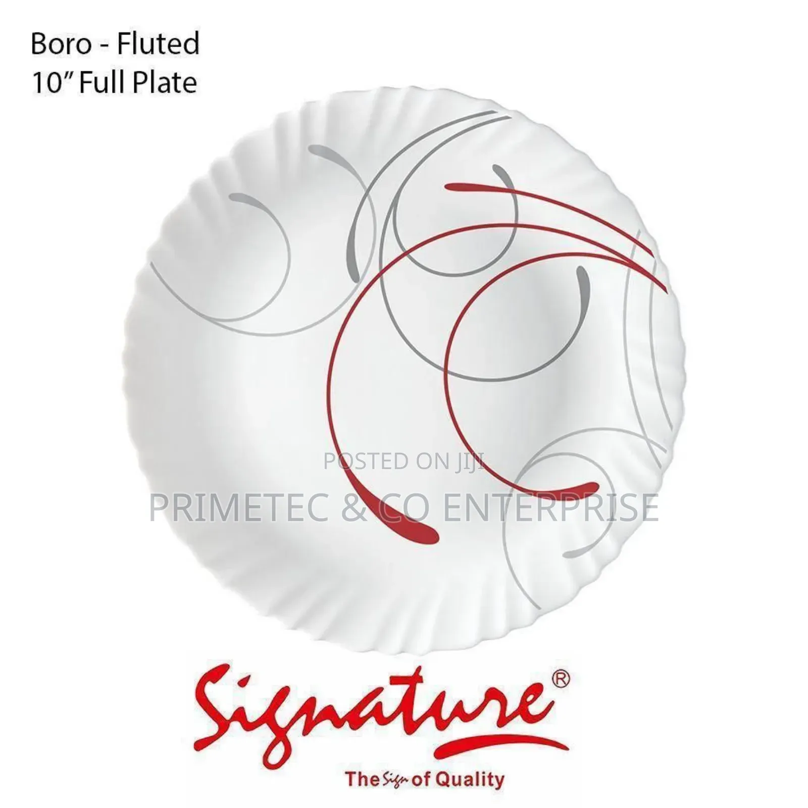 Signature Plates 6pc