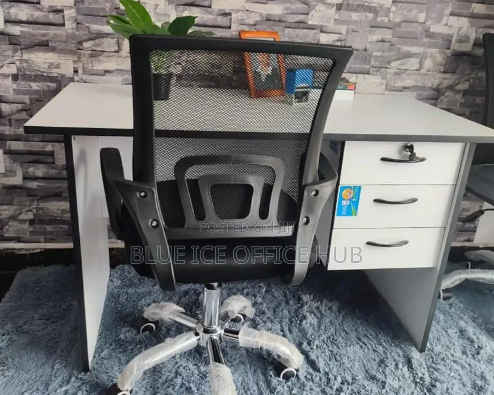 Elegant Office Desk and Chair