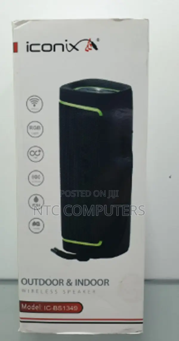 Iconix Wireless Ic-Bs1349 Speaker- Red/Blue