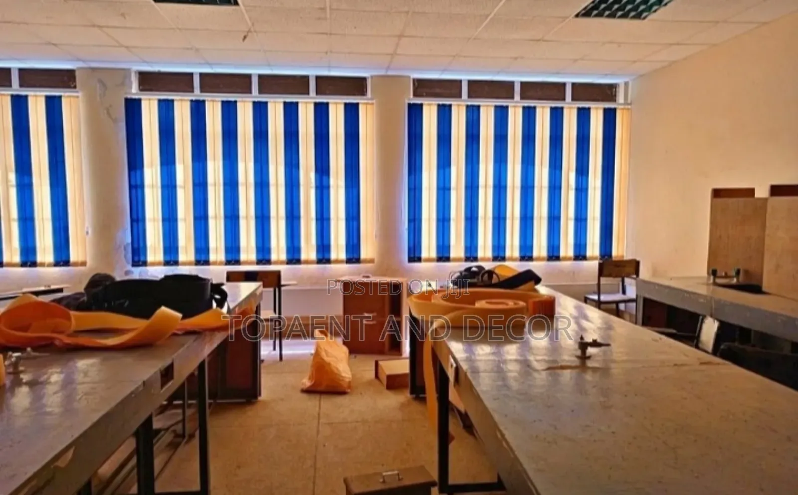 Professional Vertical Office Blinds Ideal for Boardrooms