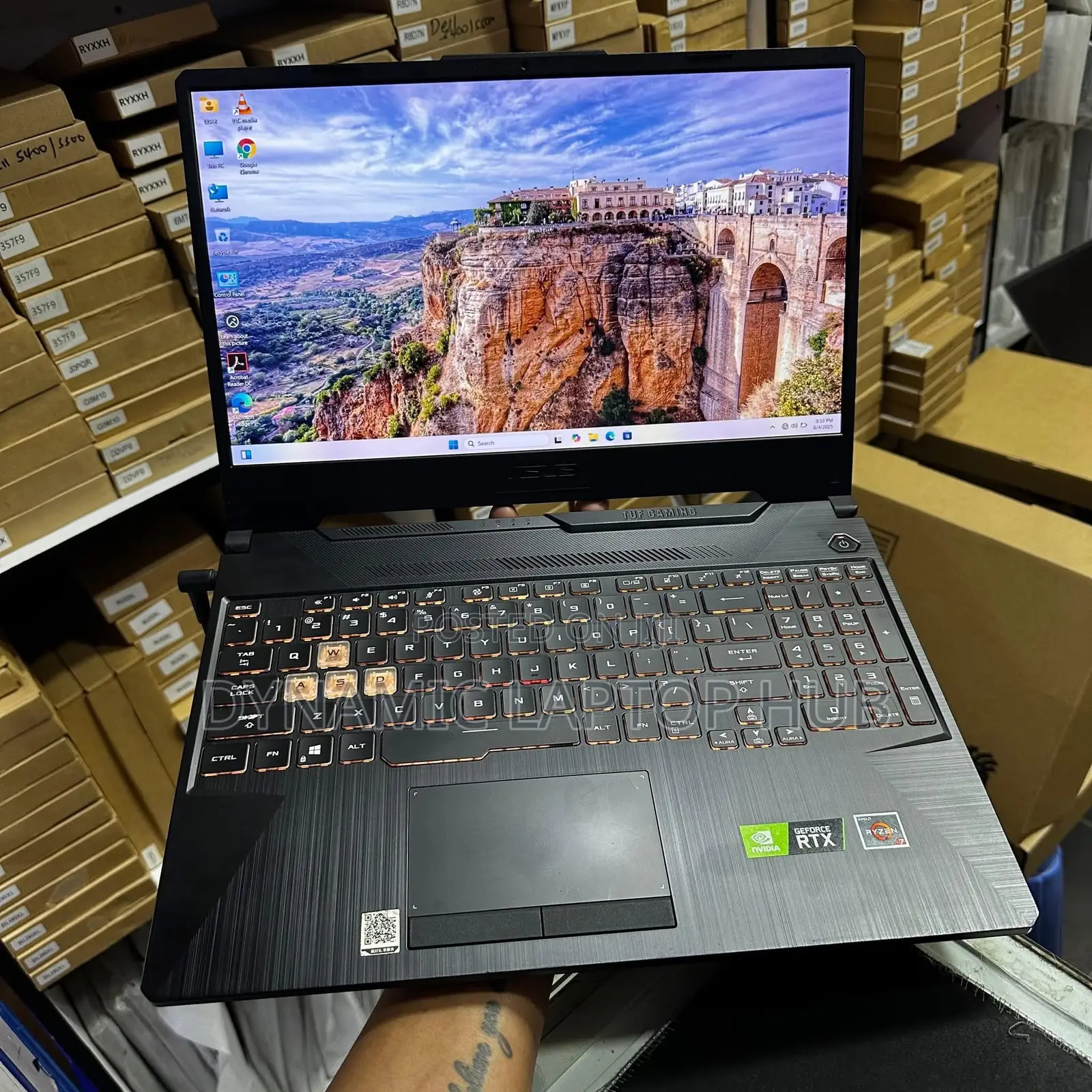 Laptop Asus TUF Gaming FX504 16GB AMD Ryzen 7 SSD 512GB