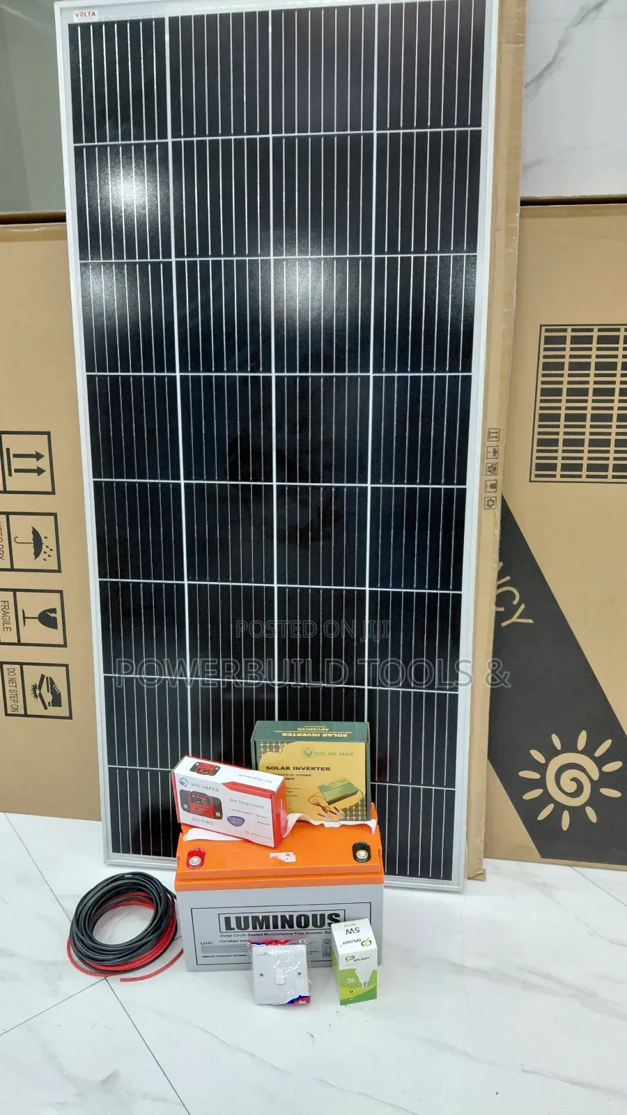 100w Complete Solar Panel Kit