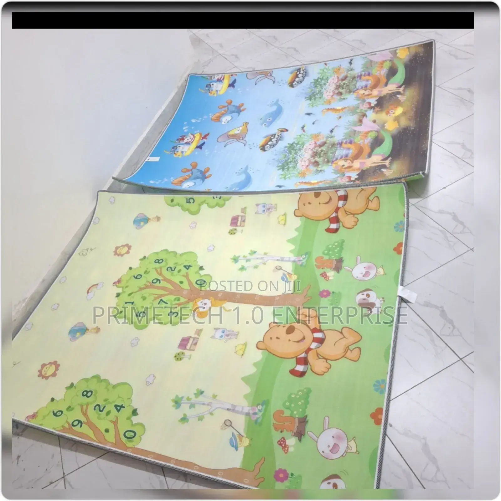 6ft × 6ft Baby Crawling Play Mat | Soft Foldable Foam Floor Mat