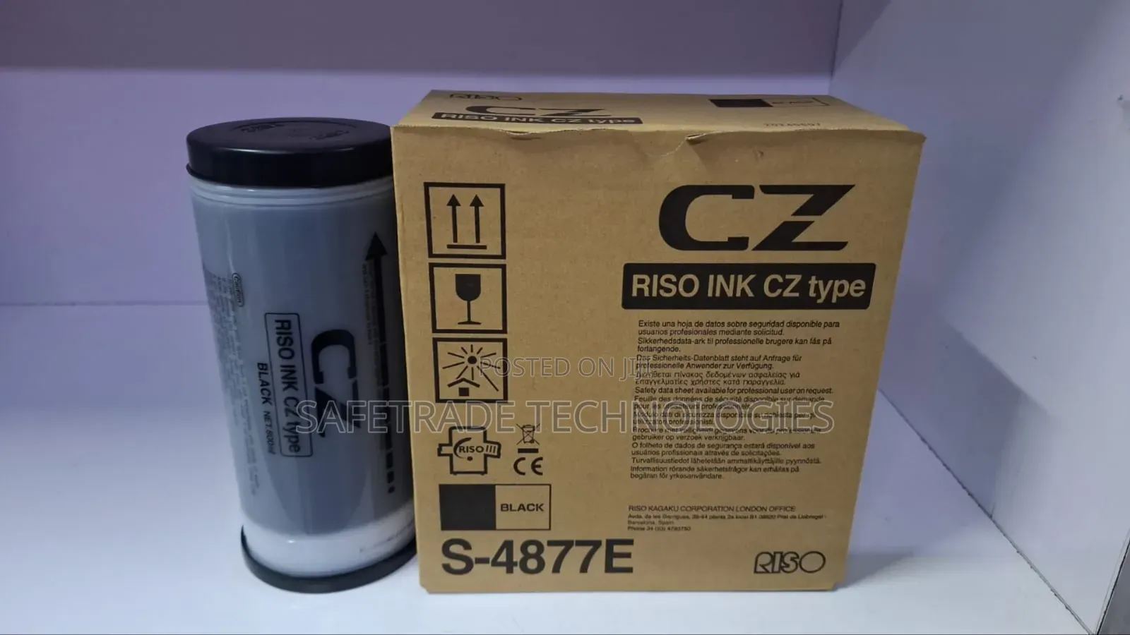 Original Riso Cz Ink S-4877