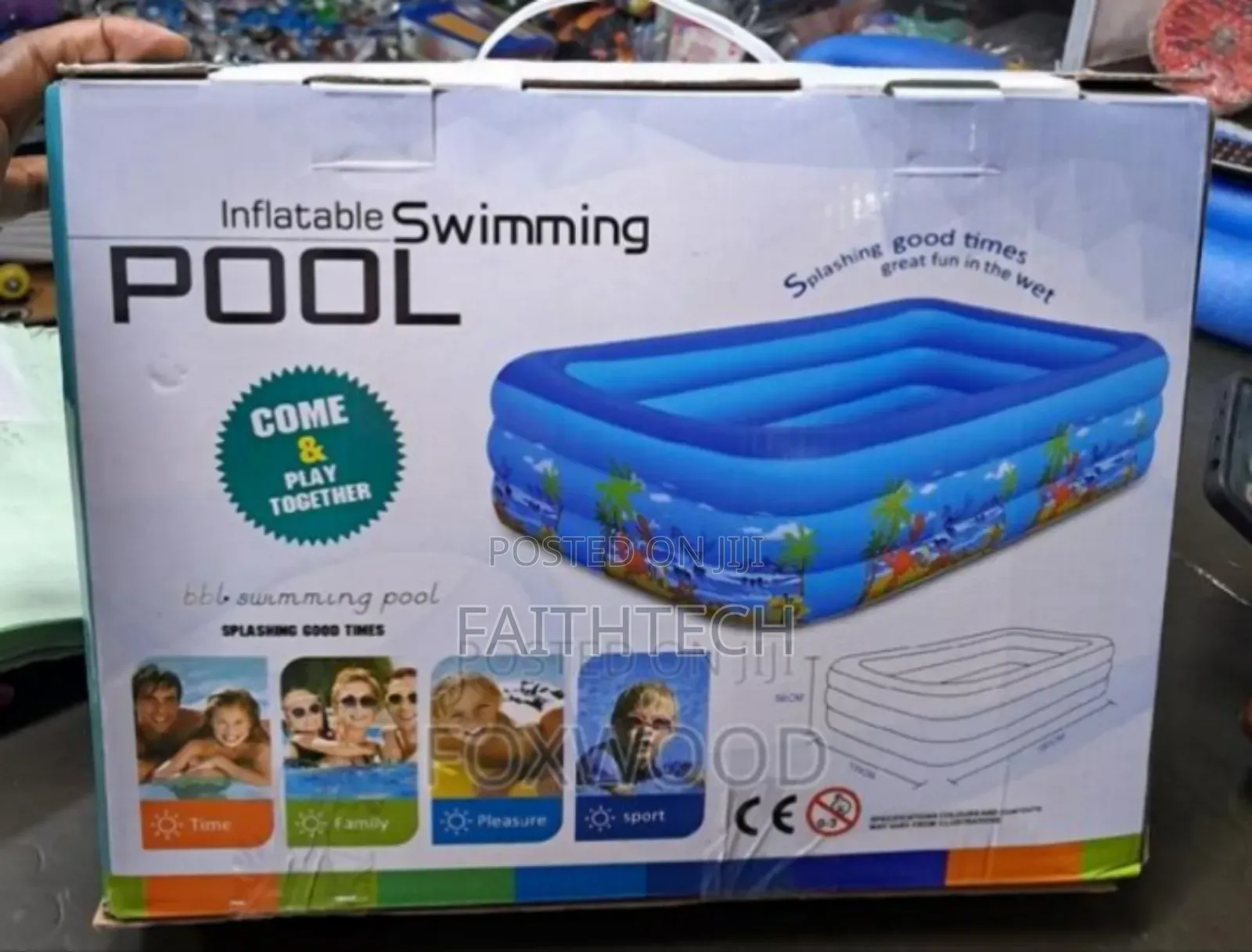 Swimmming Pool Plus Free Electric Pump