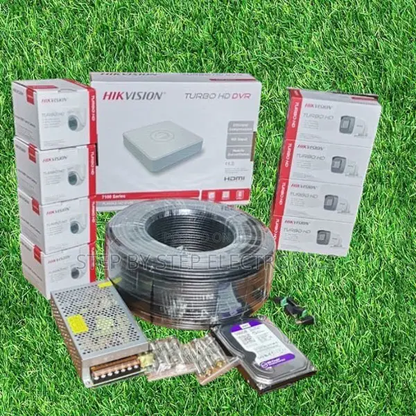 8 Channel Hikvision DVR With 161080p Full Hd 2mp CCTV Security System