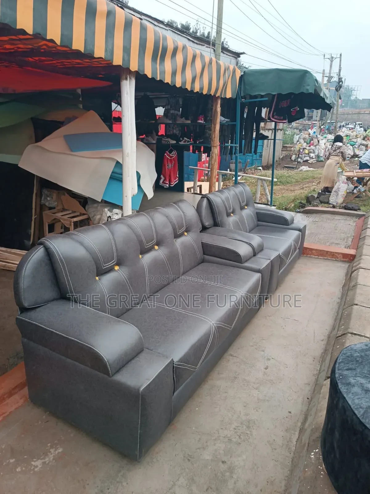 Beautiful 5 Seater Sofa Set Seat Comfy Gf4e