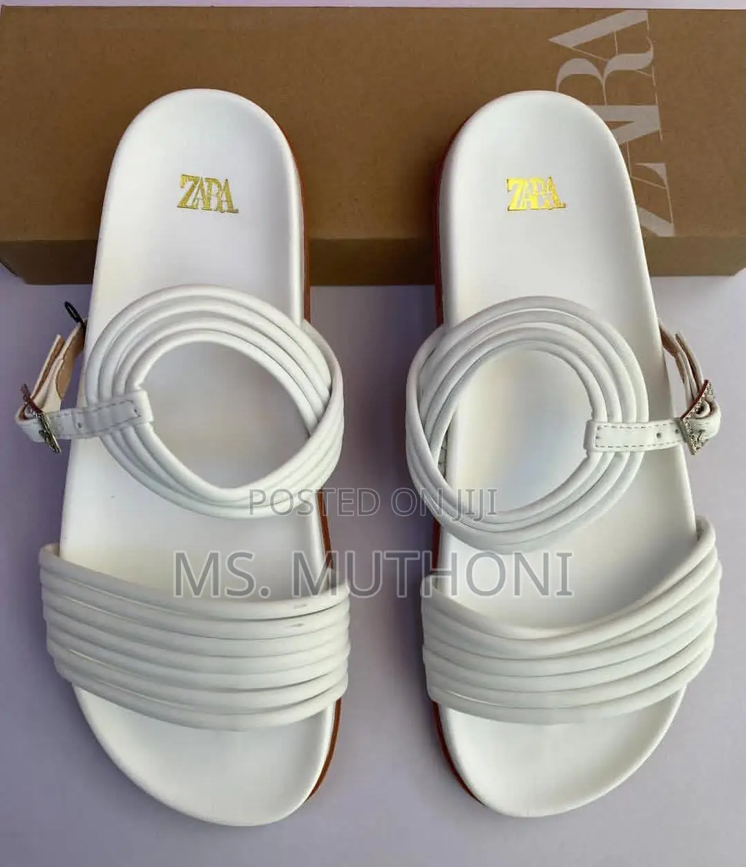 Women Buckled Zara Sandals Size 37-42