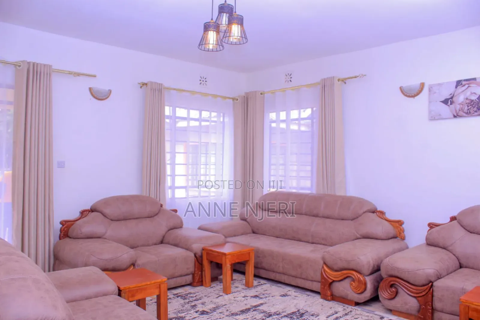 3bdrm Available in Meru at Per Day