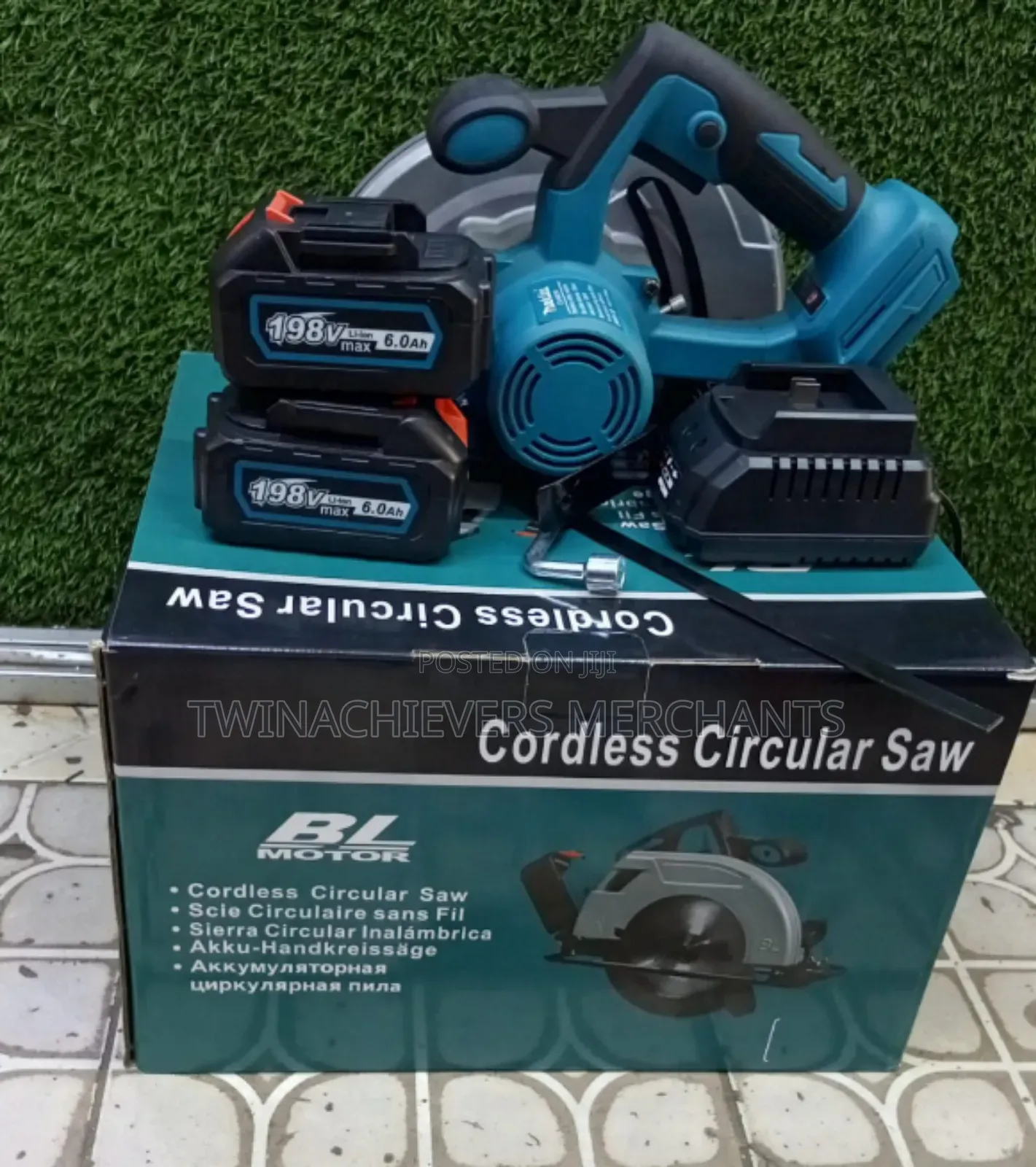 Cordless/Rechargable Circular Saw '7 198v