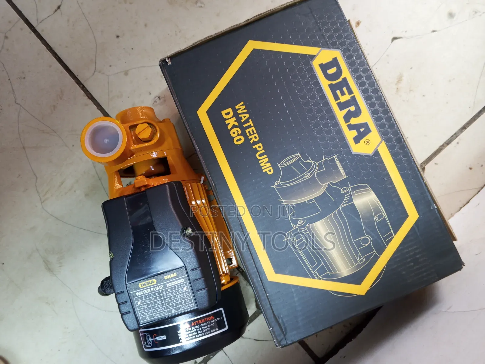 0.5 Water Pump Booster Original Dera