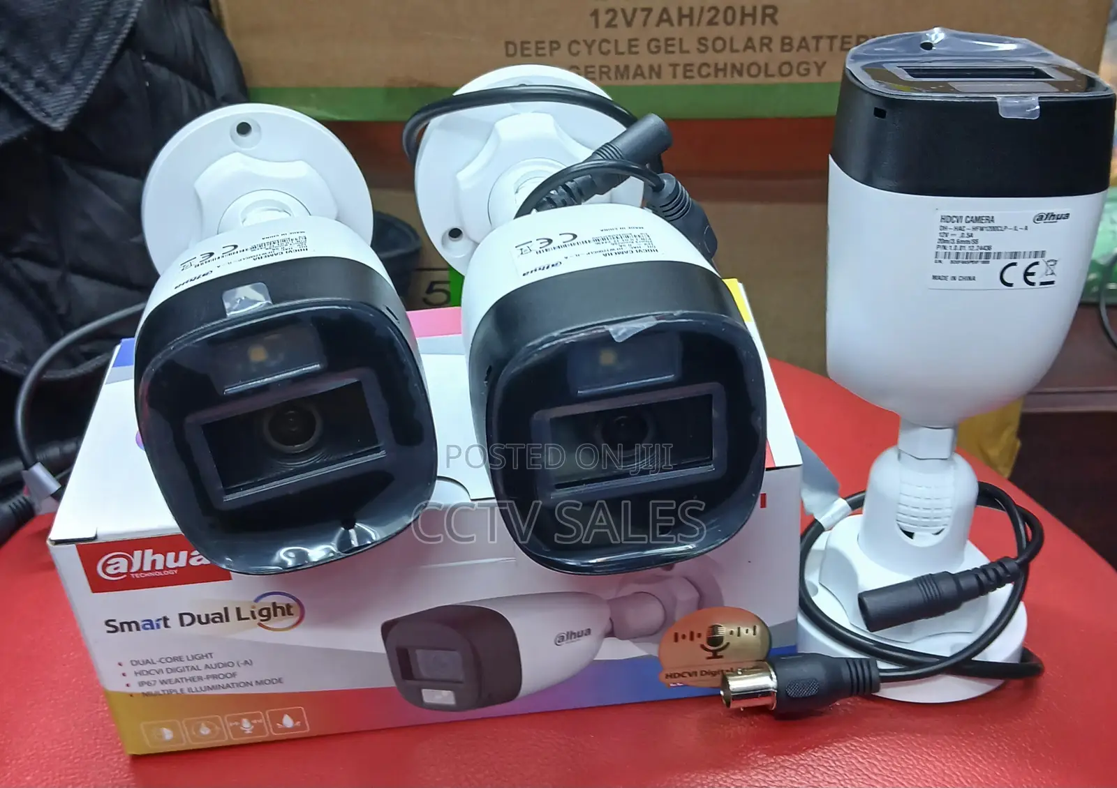 Dahua Full Time Colored Wired Outdoor CCTV Audio 2mp Camera