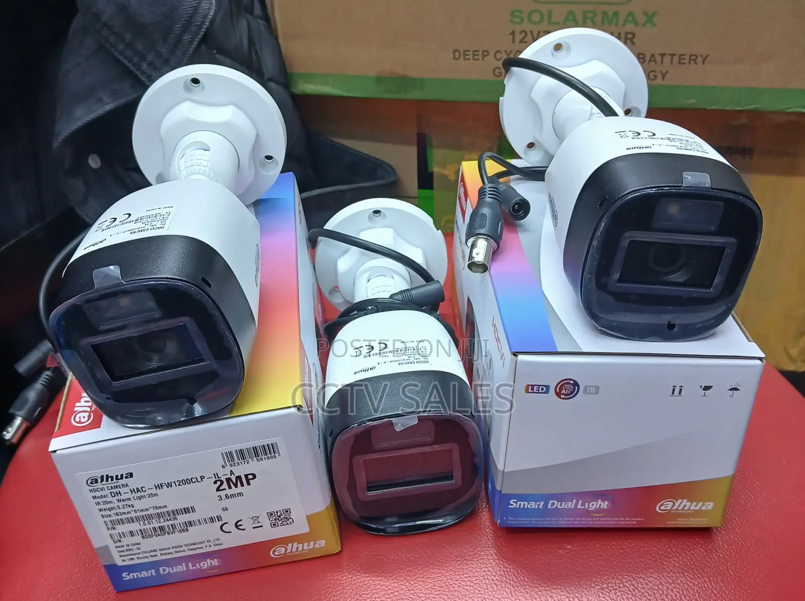 24/7 Uninterrupted Monitoring Outdoor CCTV Dahua Audio Digital Camera