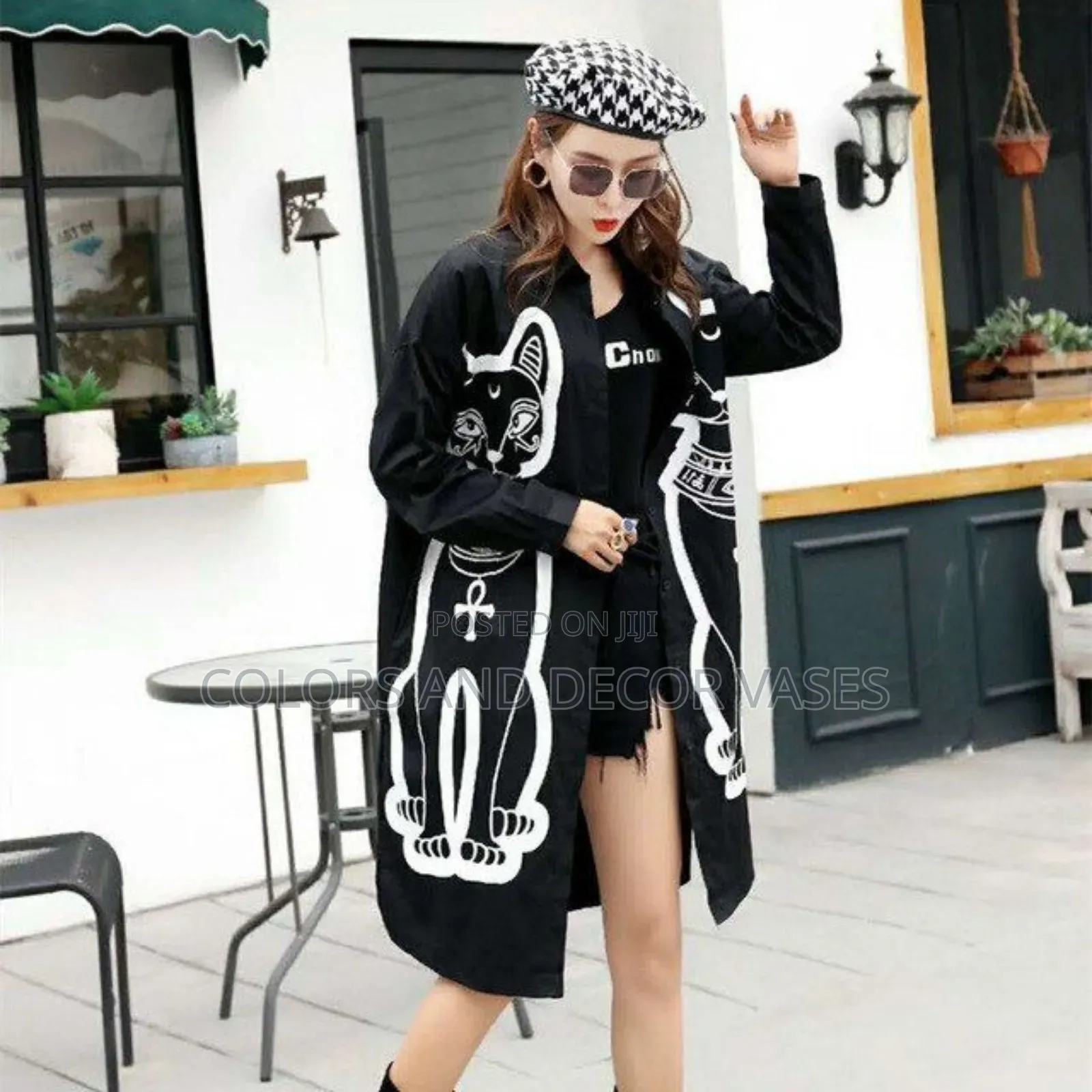 Black and White Berets