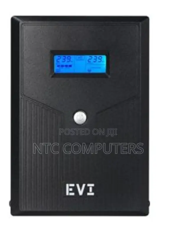 Evi 2000va / 1200w Line Interactive Ups - Lcd Display, Monitering