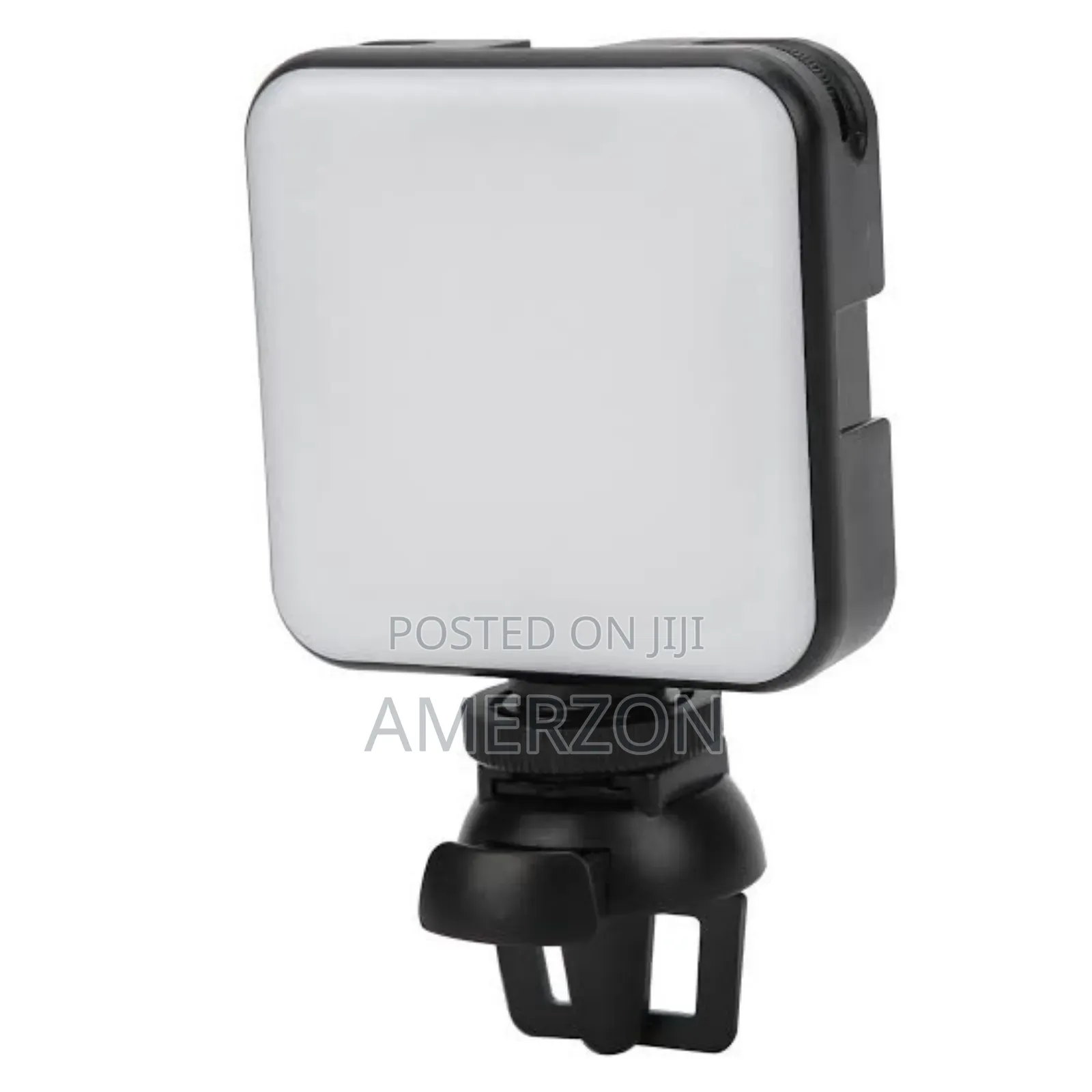 Video Light With Clip and 3 Cold Shoe Connector