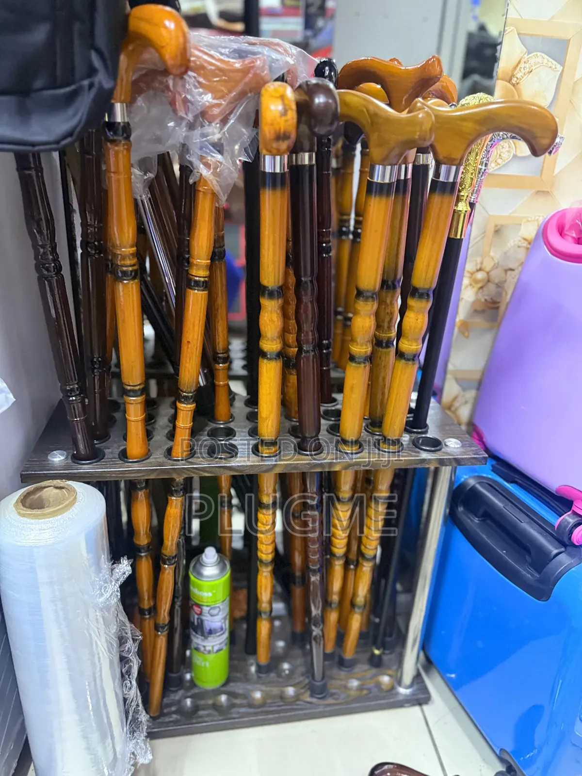 Hard Wood Wooden Stylish Walking Sticks
