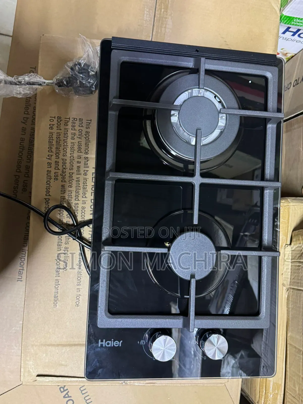 Haier Hob Cooker 2 Burner Gas Stove