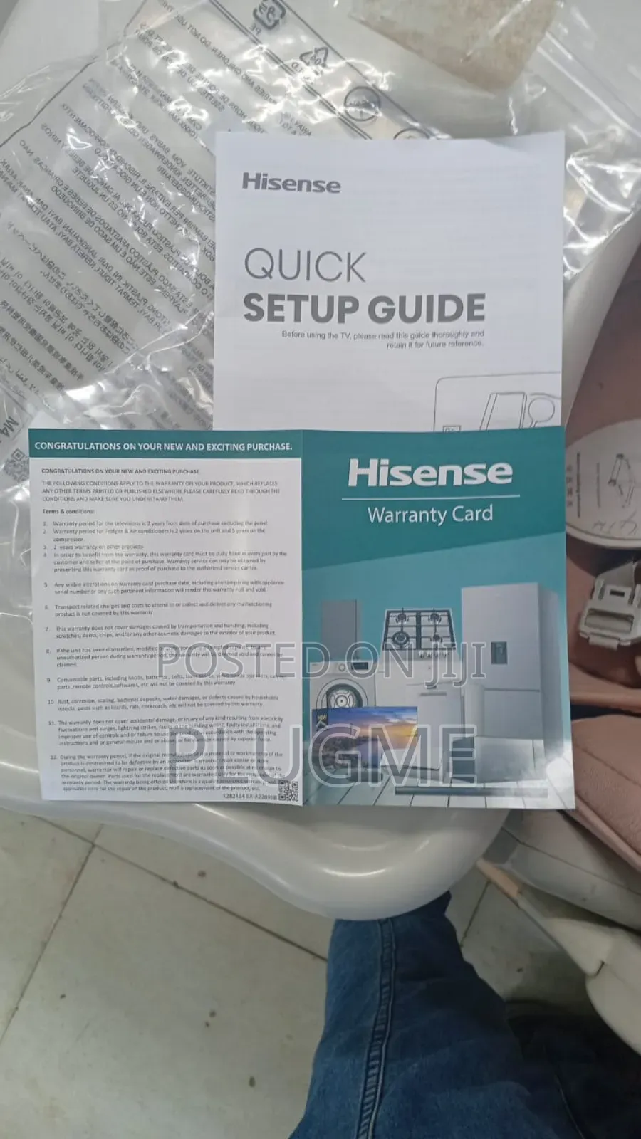 Hisense A6 43' Inch Smart Android Tv