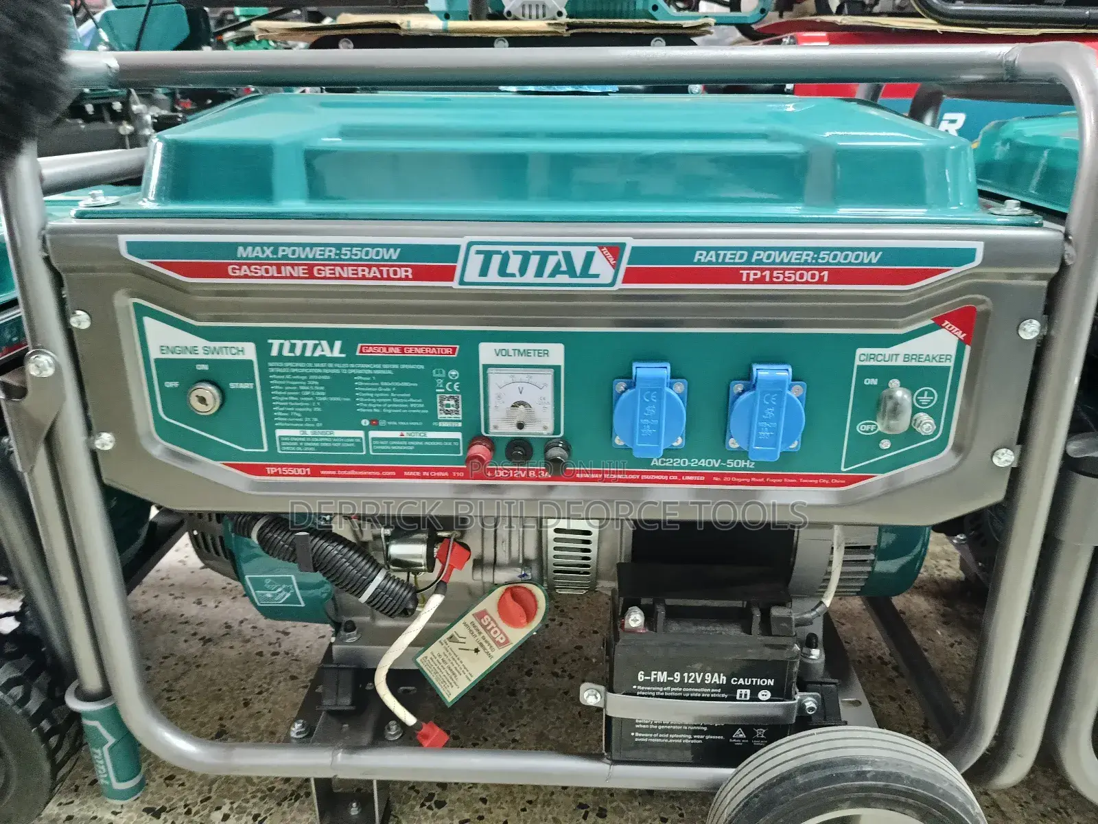 Total 5.5kw Gasoline Generator
