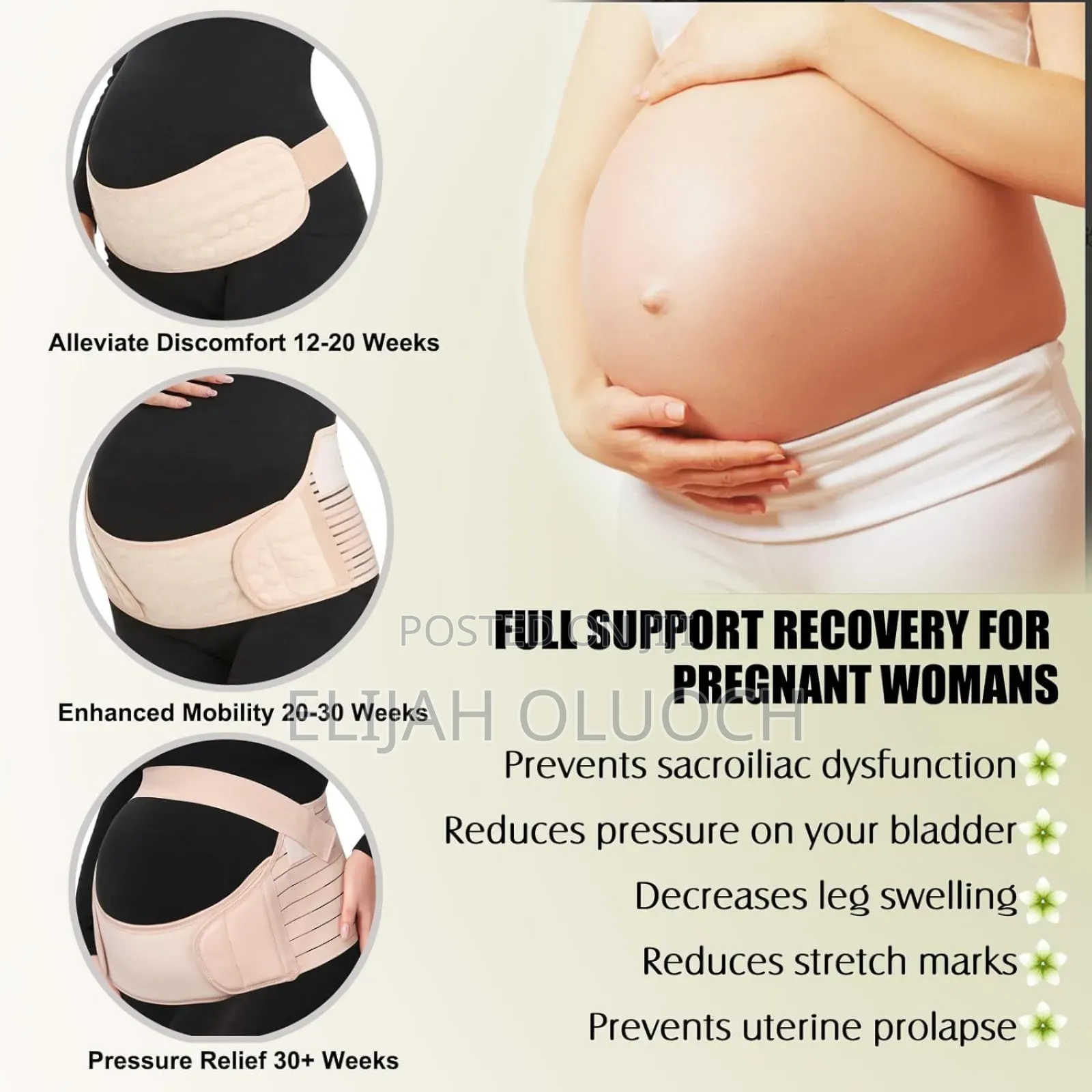 Maternity Support Belt (Pregnancy Belt)