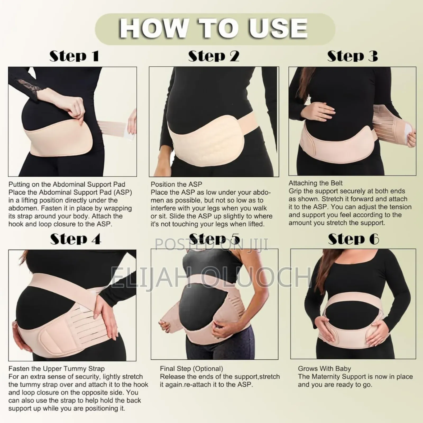 Maternity Support Belt (Pregnancy Belt)