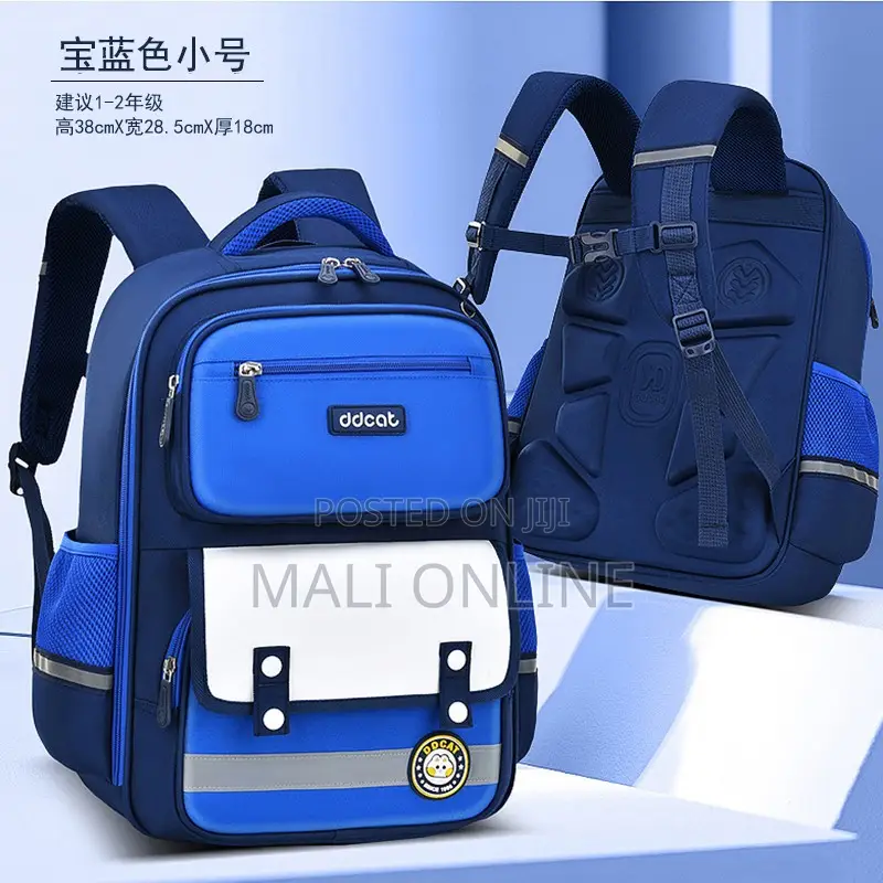 3d Laminated Unisex School Backpack For Kids Waterproof Bookbag