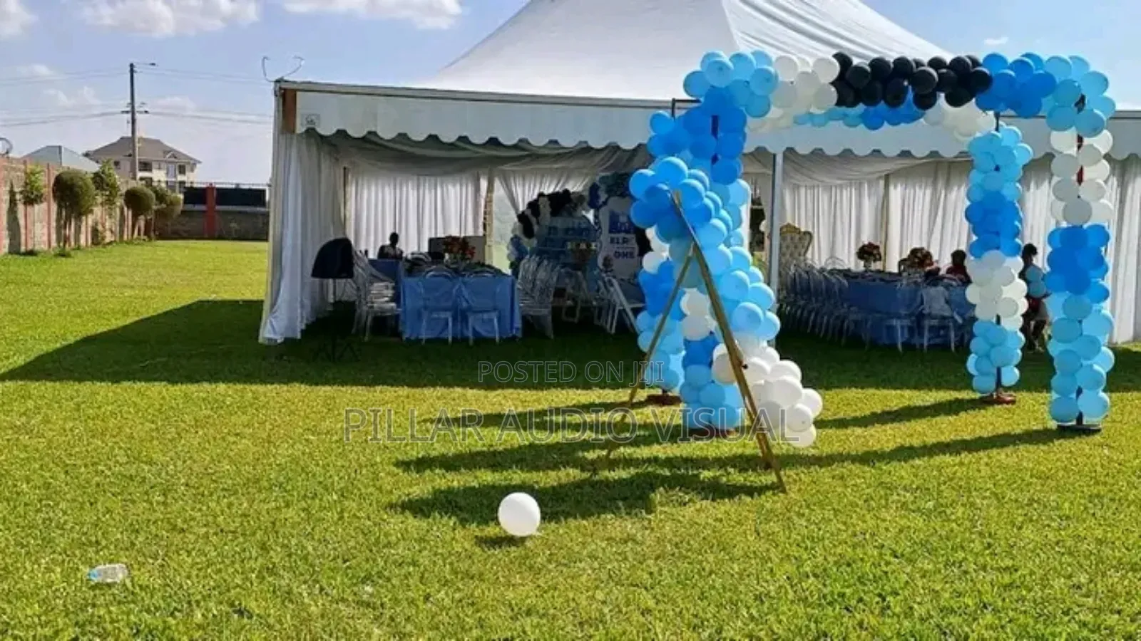 Tents Foldable Chairs/Seats Clean Tables for Hire 