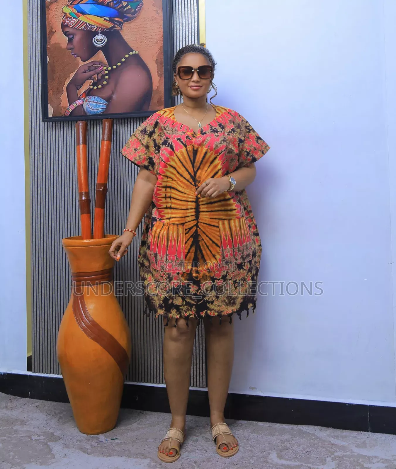 African Theme Dresses for Ladies