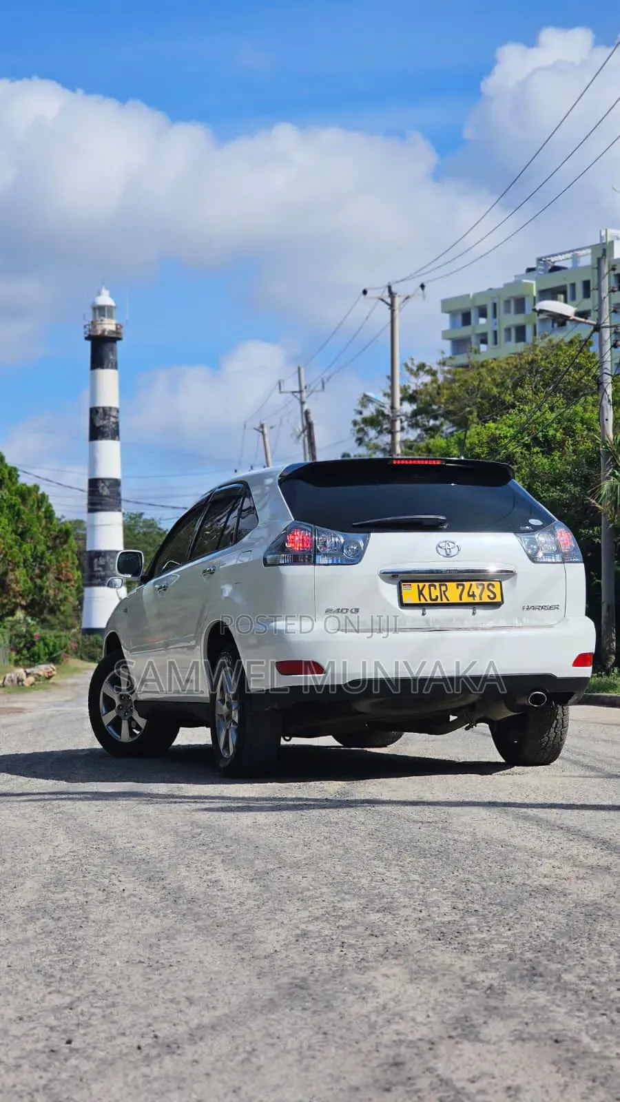 Toyota Harrier 2.4 2012 Pearl