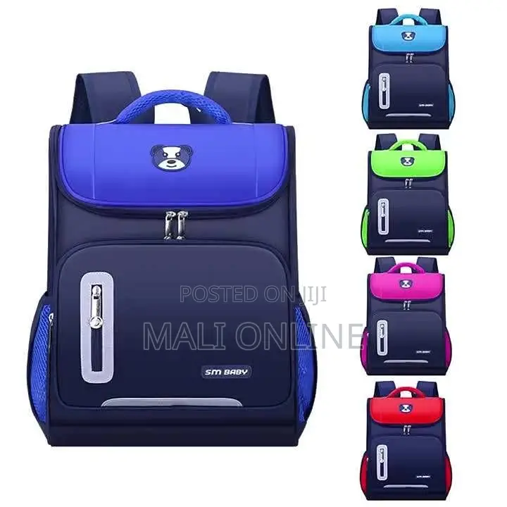 Orthopedic Waterproof Kids School Backpack Cartoon School Bag Bookbag