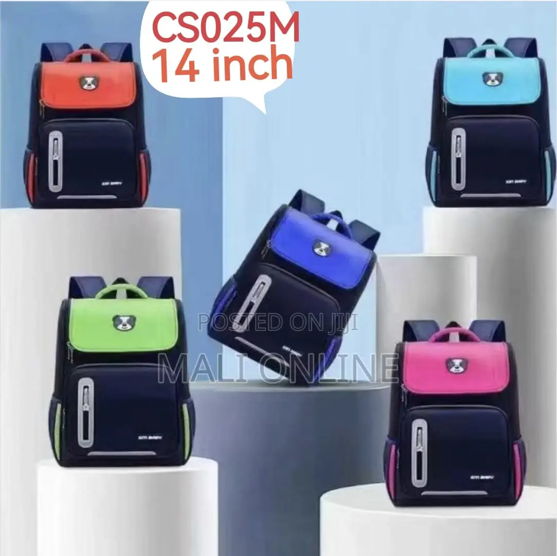 Orthopedic Waterproof Kids School Backpack Cartoon School Bag Bookbag