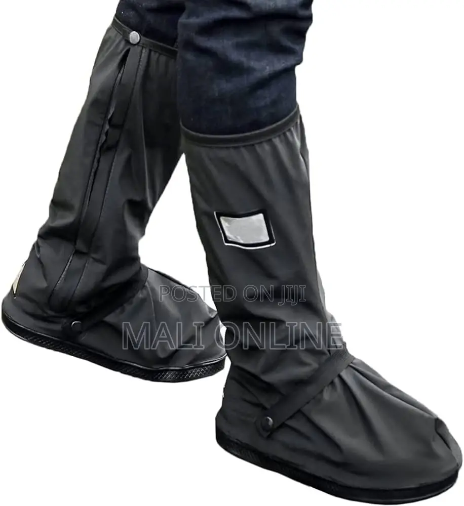 Waterproof Rain Boot Shoe Covers Unisex Reusable Pvc Non-slip Overshoe