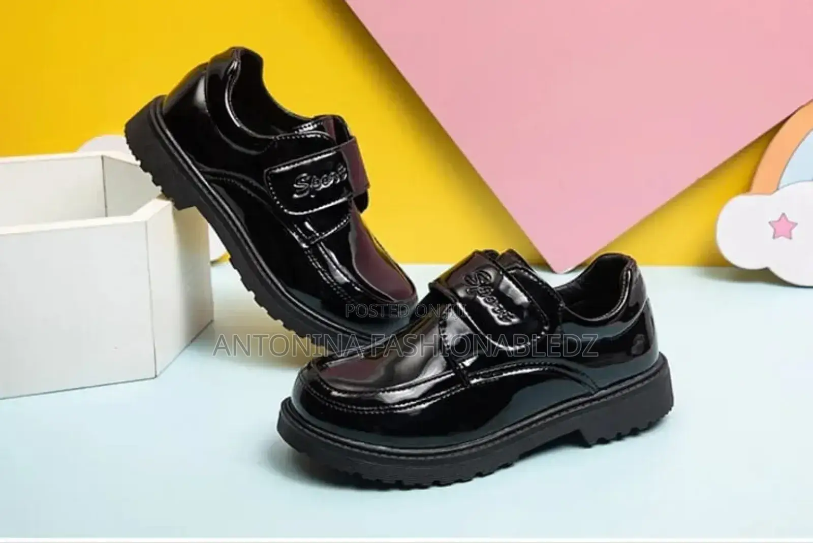 Kids Wetlook Shoes Size 25-38