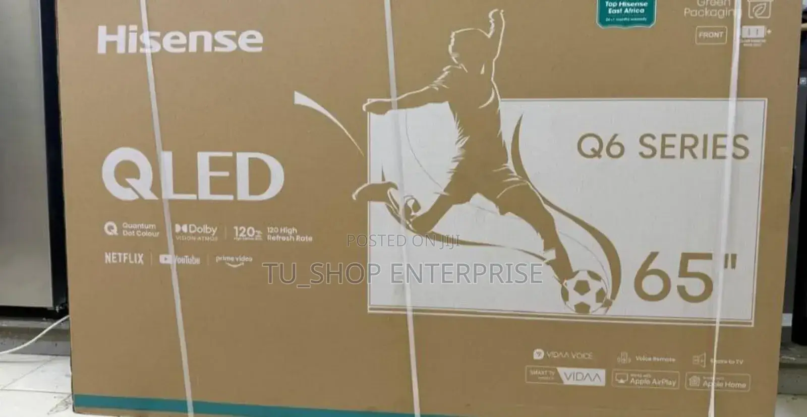 Tv! Hisense 65" Smart Qled Q6 Series