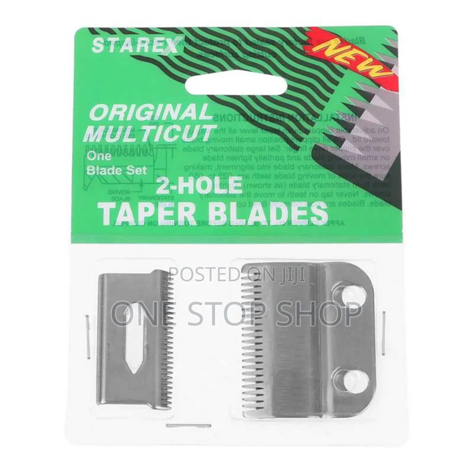1blade Set Starex Shaving Replacement Taper Blades