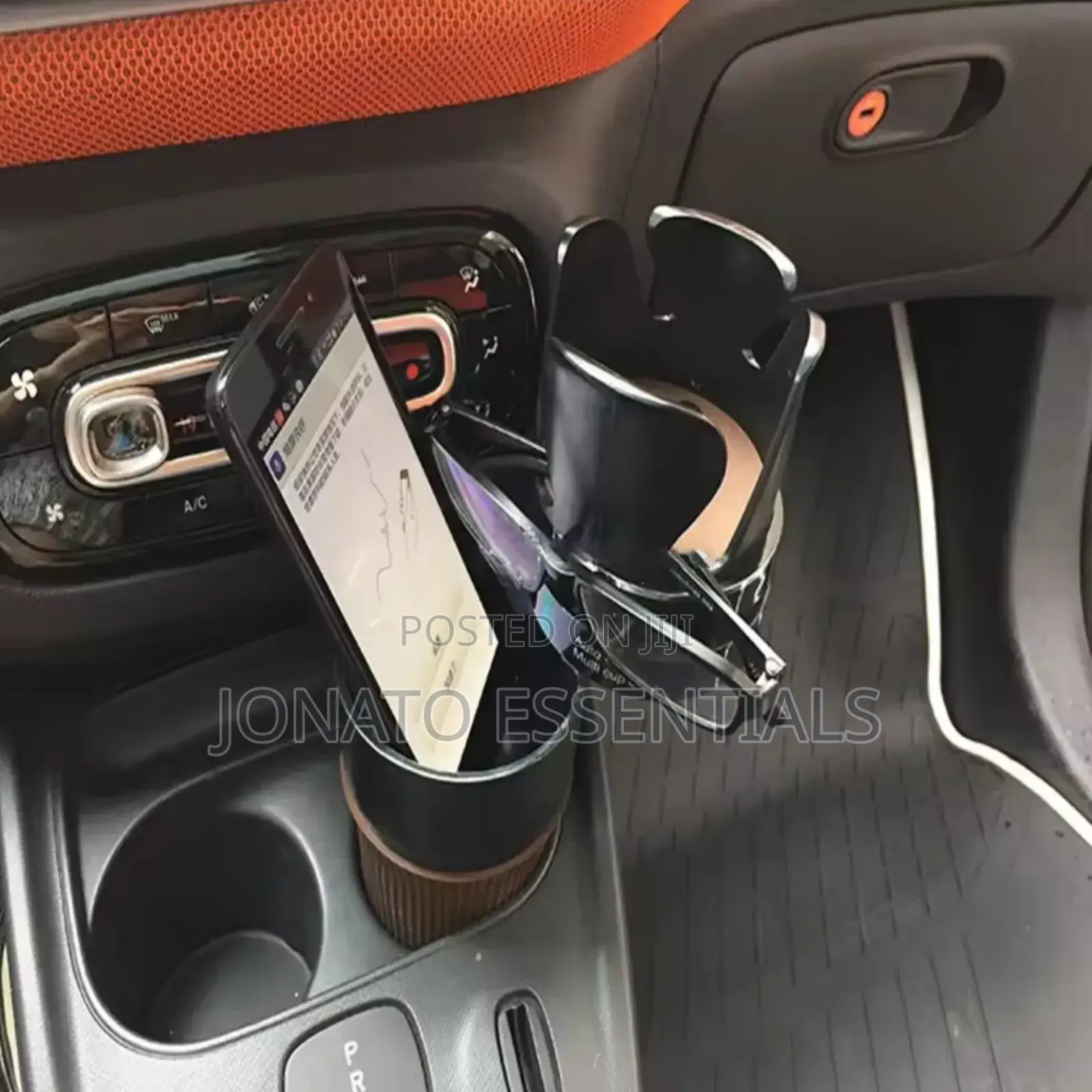 Car Cup Holder Expander And Organizer