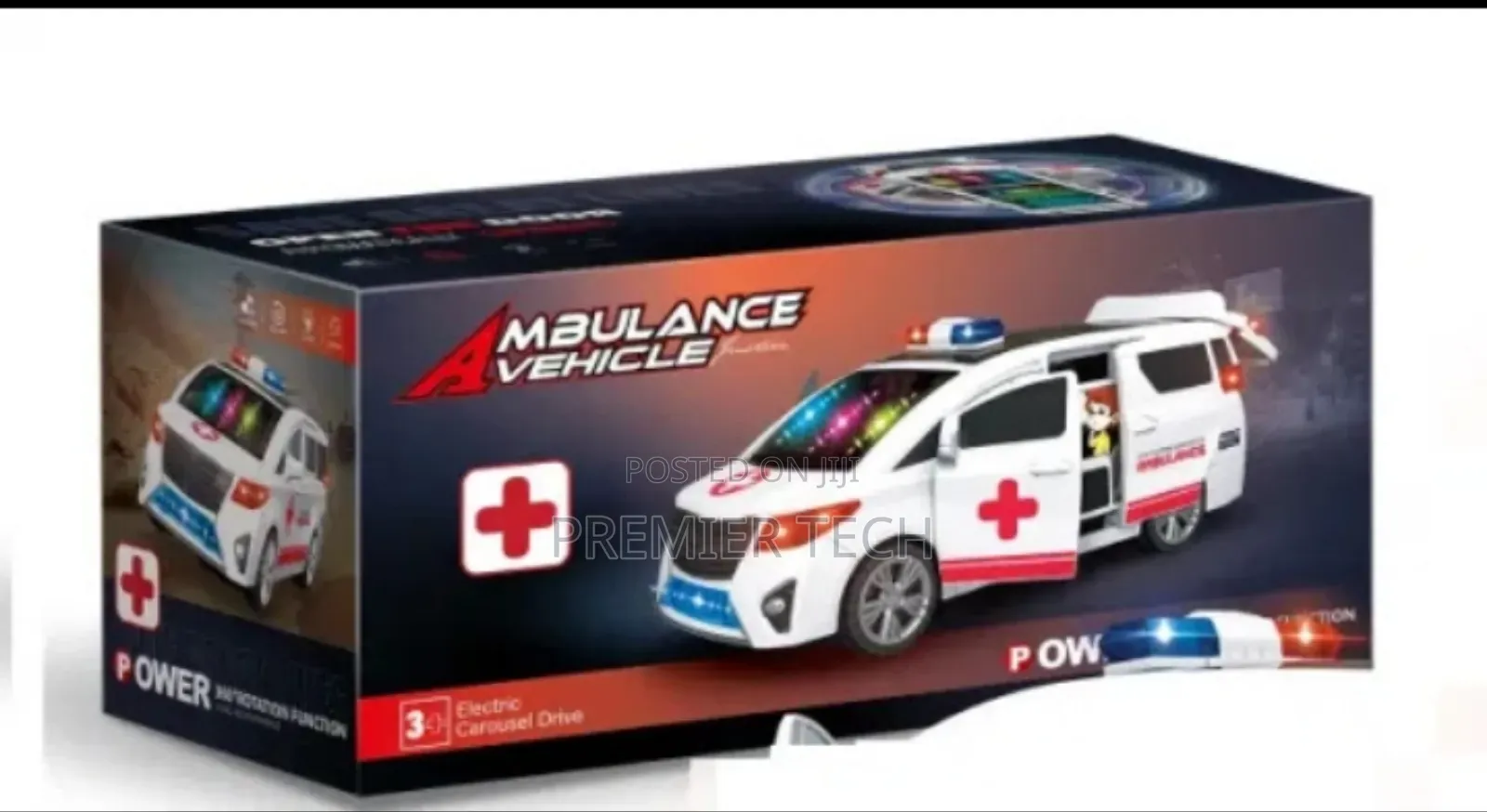 Kids Battery Operated and Door Opening Ambulance