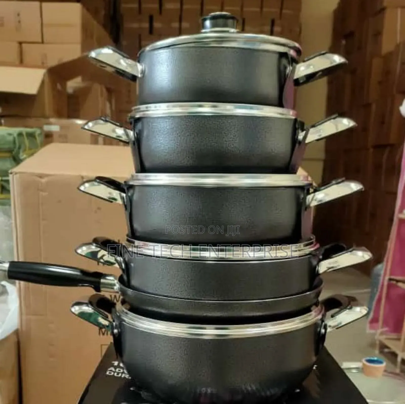 10 Pieces Heavy Duty Jp Non Stick Cookware