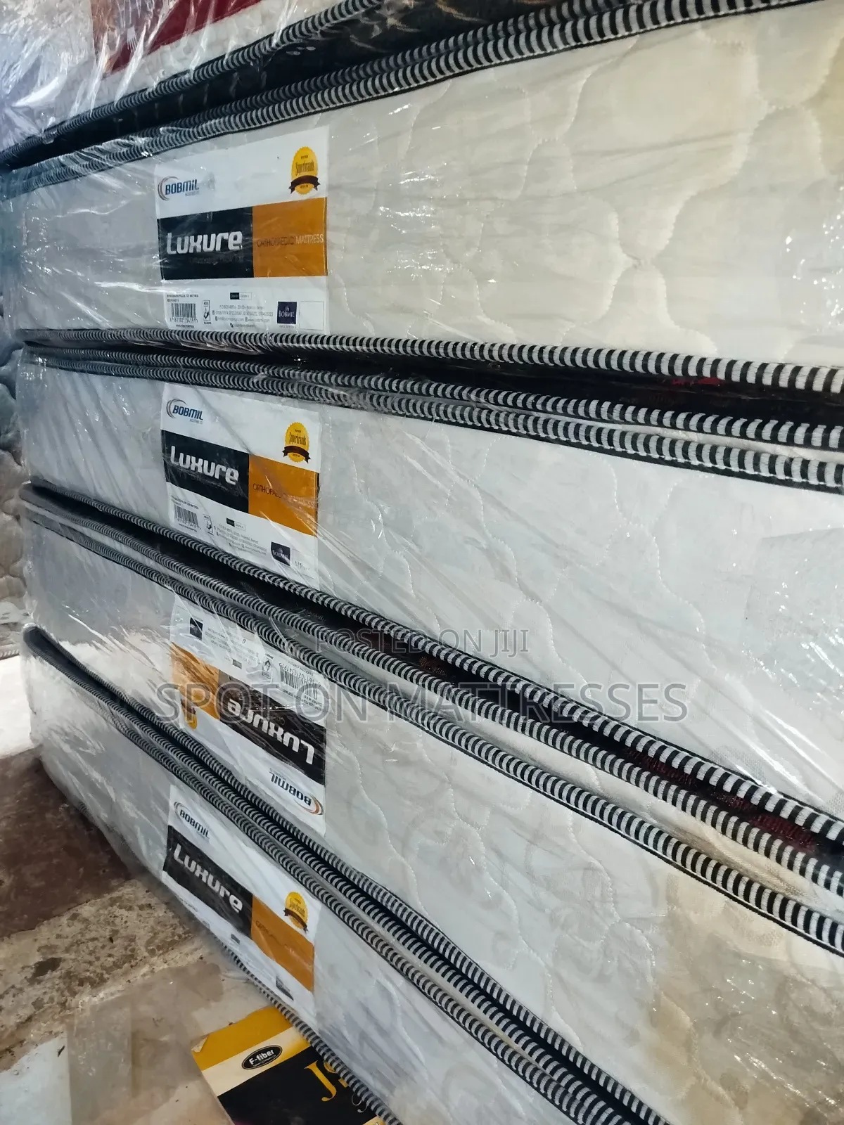 Extra Firm Orthopedic Foam Pillow Top Bobmil Mattress + Free Delivery.