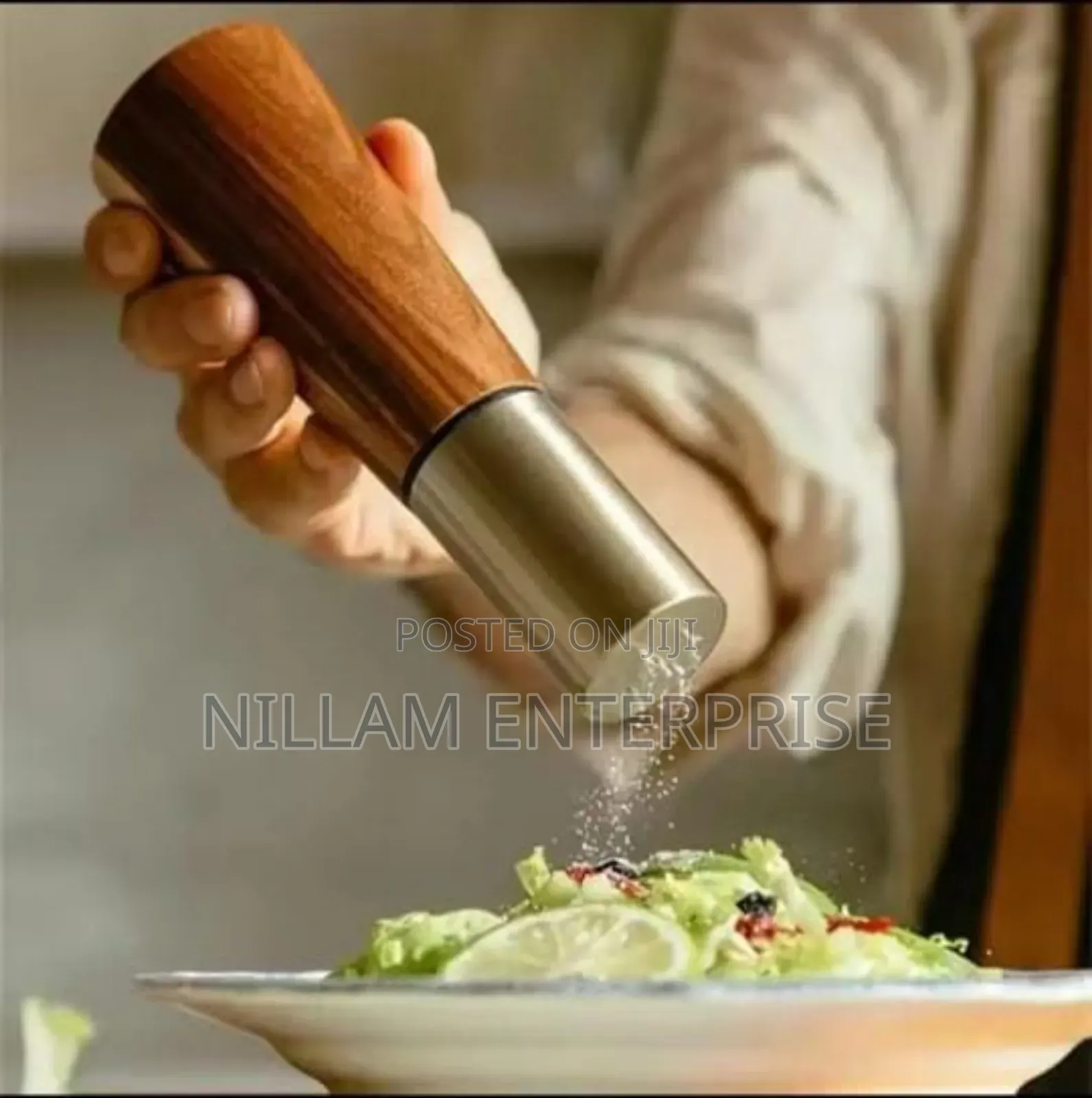 Luxury Kitchen Pepper Salt Grinder 2pcs Set