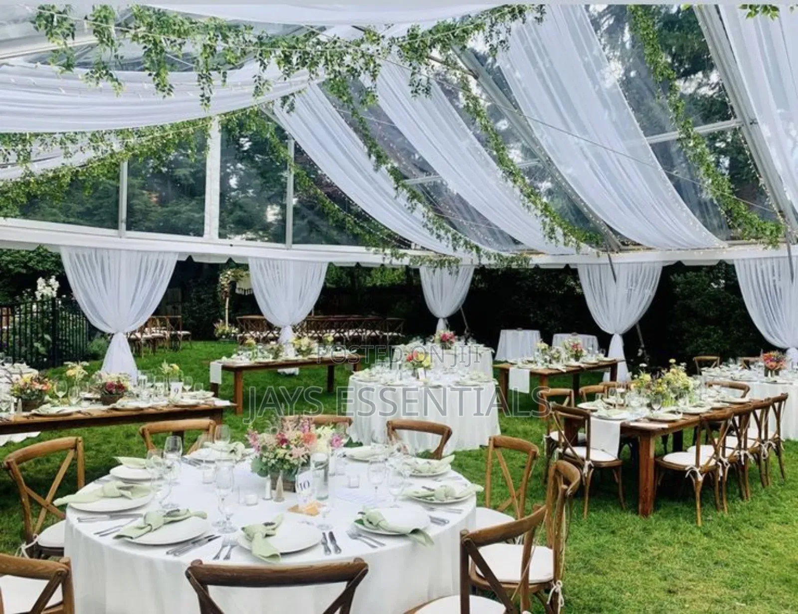50 Metres Tent Drapery Rolls